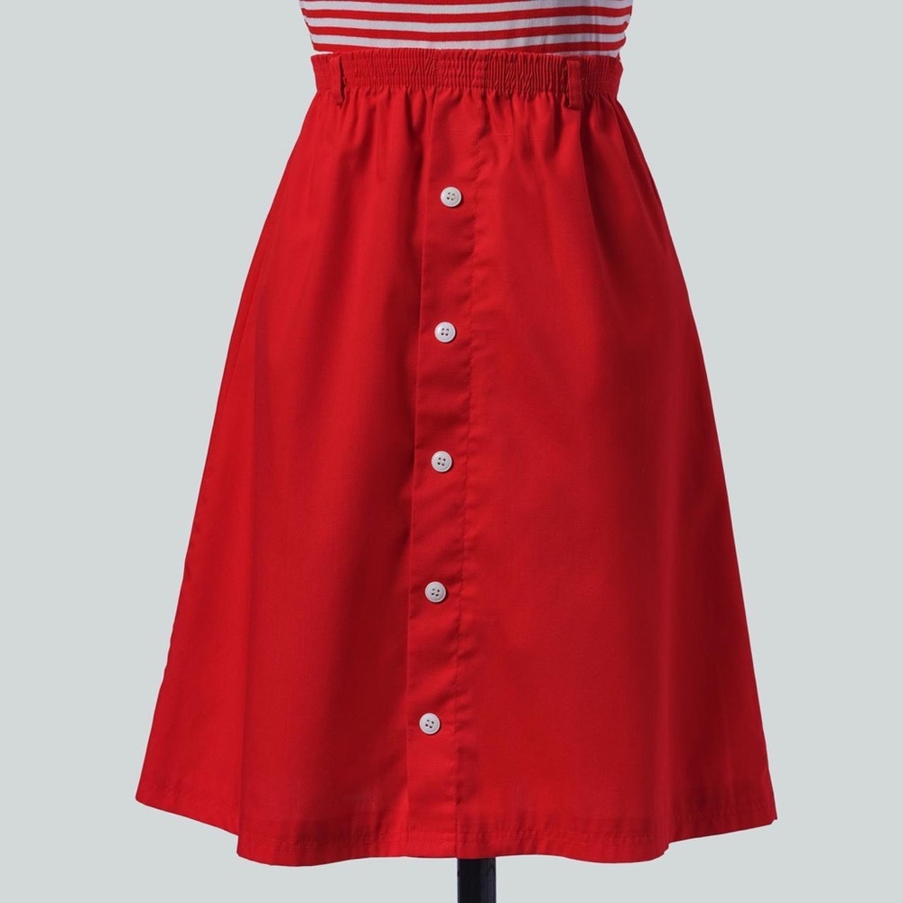 80s A-Line Skirt